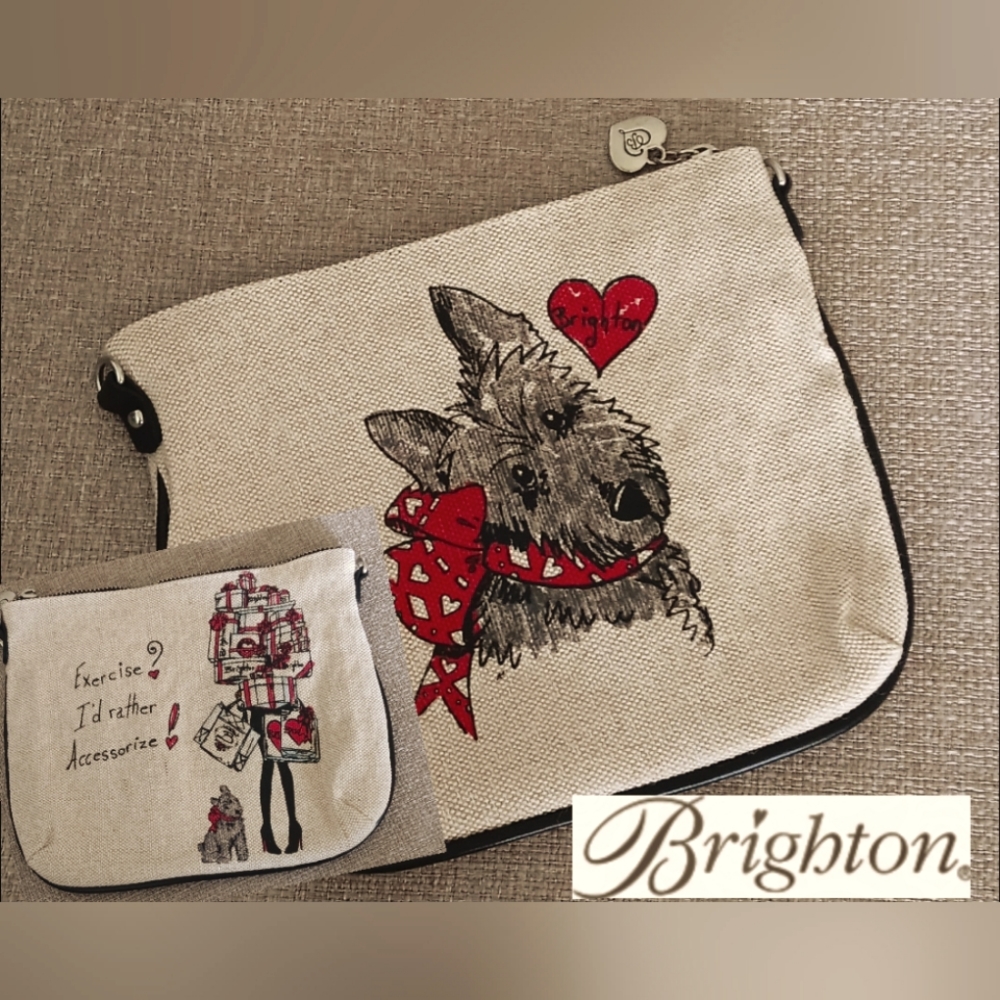 - - BRIGHTON SMALL DOG LOVER FUN BAG